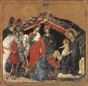 Duccio di Buoninsegna Adoration of the Magi (mk08) oil painting reproduction
